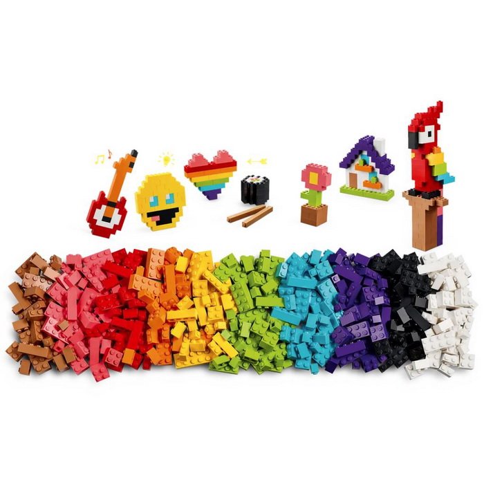 Lego Classic 11030 Veľké balenie kociek, 1000 ks