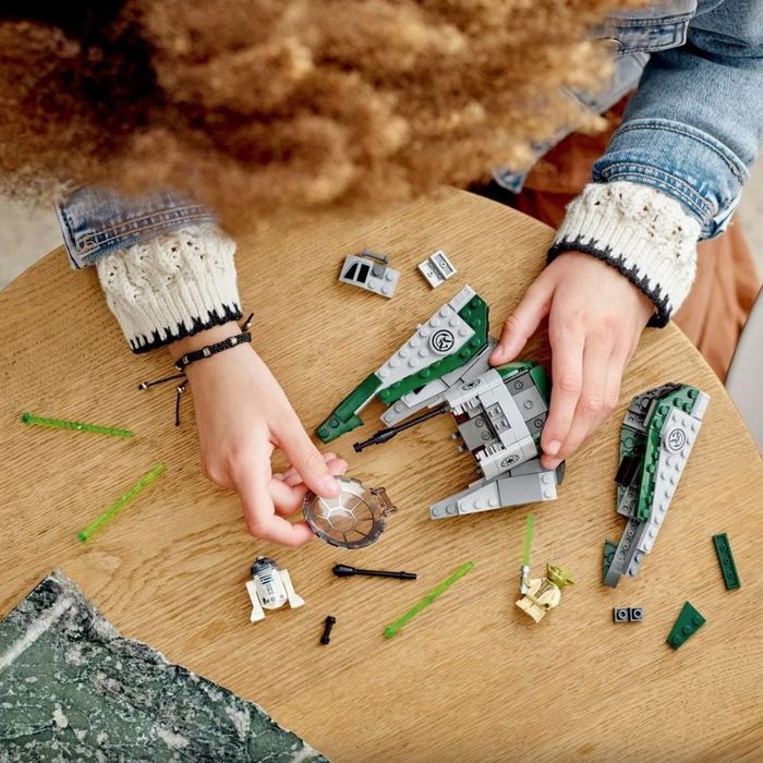 Lego Star Wars 75360 Yoda Jedi stíhačka, 253 ks