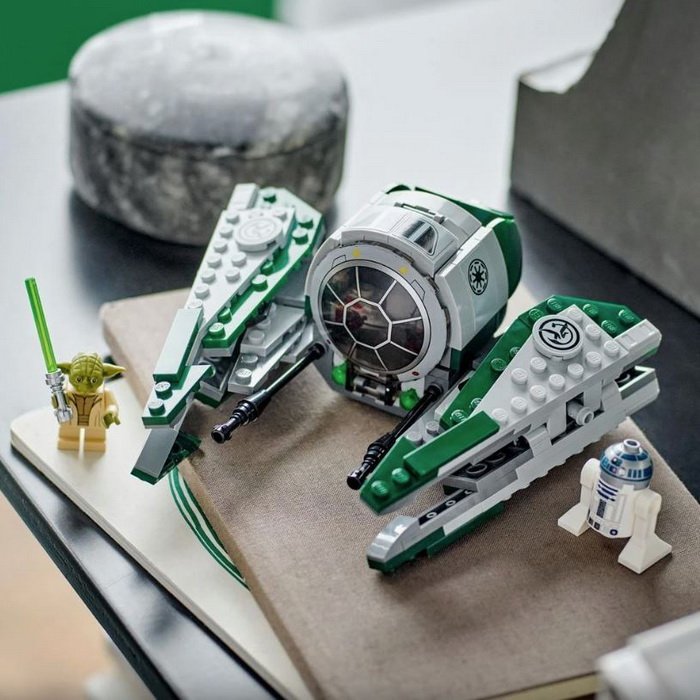 Lego Star Wars 75360 Yoda Jedi stíhačka, 253 ks