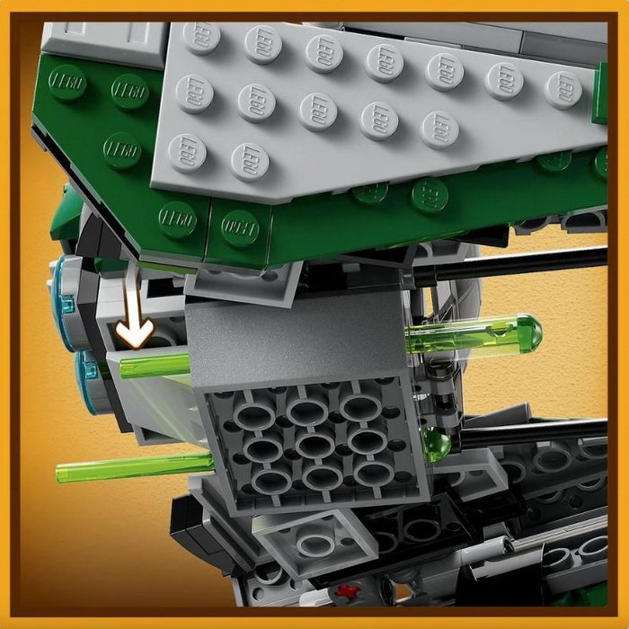 Lego Star Wars 75360 Yoda Jedi stíhačka, 253 ks