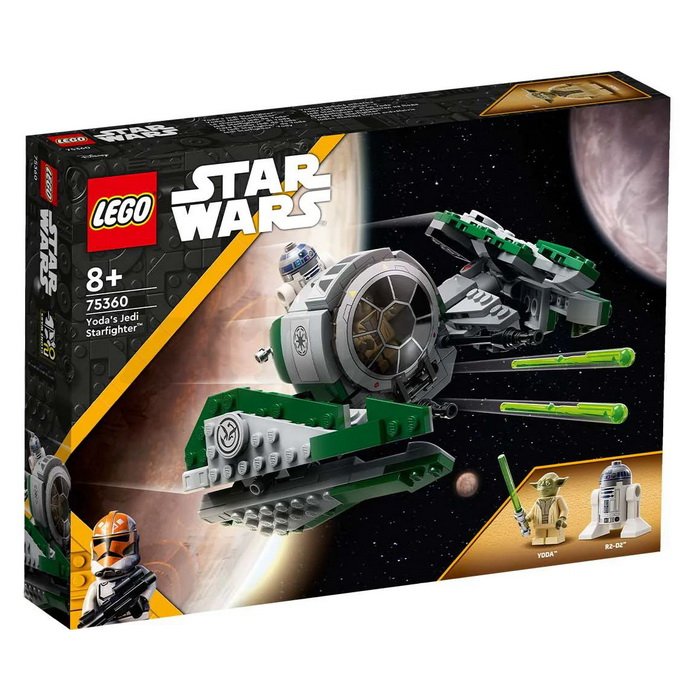 Lego Star Wars 75360 Yoda Jedi stíhačka, 253 ks
