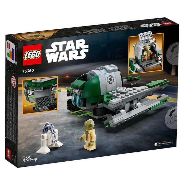 Lego Star Wars 75360 Yoda Jedi stíhačka, 253 ks