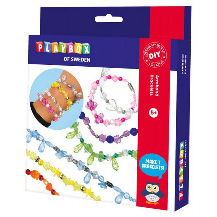 Playbox Náramková kvetinková sada, 7 ks