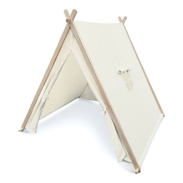 Vilac biely prírodný detský stan, 108 cm