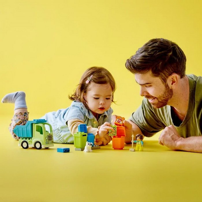 Duplo 10987 Smetiarske auto, 15 ks