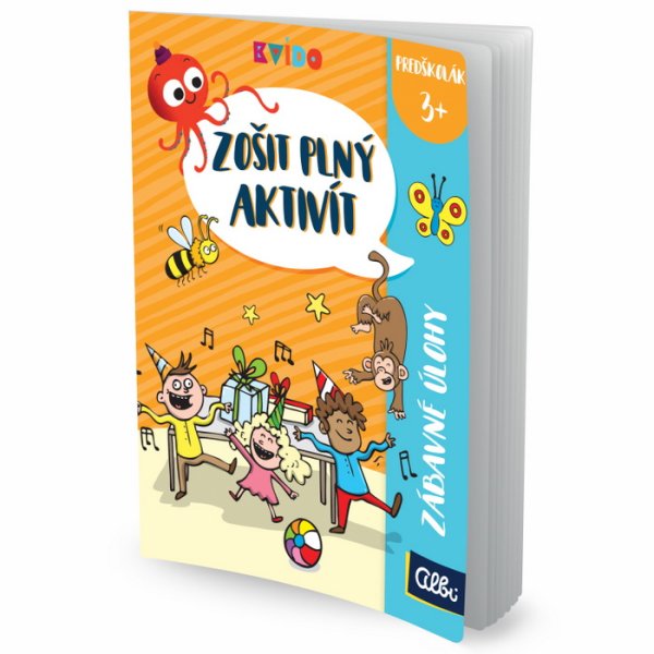 Kvído Zošit plný aktivít 3+