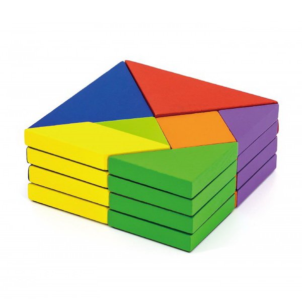 Viga Magnetický tangram, 35 dielikov