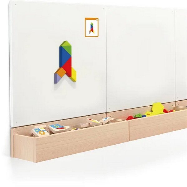 Viga Magnetický tangram, 35 dielikov