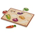Školské vkladacie puzzle Zelenina, 8 dielikov