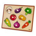 Školské vkladacie puzzle Zelenina, 8 dielikov