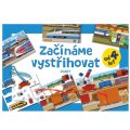 Vystrihovačka Začíname vystrihovať Vlaky 4+