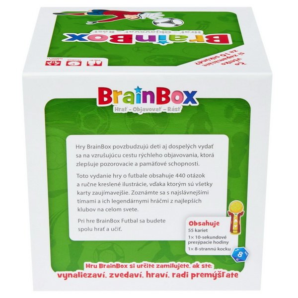 BrainBox V kocke! Futbal