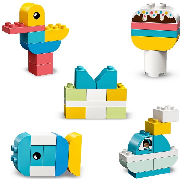 Duplo 10909 Box so srdiečkom, 80 ks