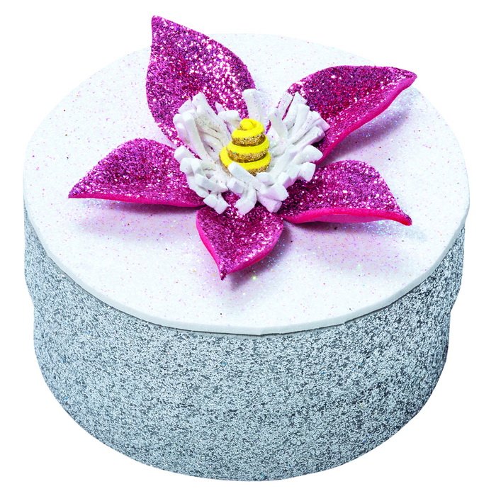 Folia Hárky z moosgummi glitter A4, 10 farieb