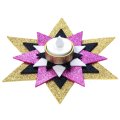 Folia Hárky z moosgummi glitter A4, 10 farieb