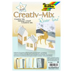 Folia Kreatívny mix - Zima, 83 ks
