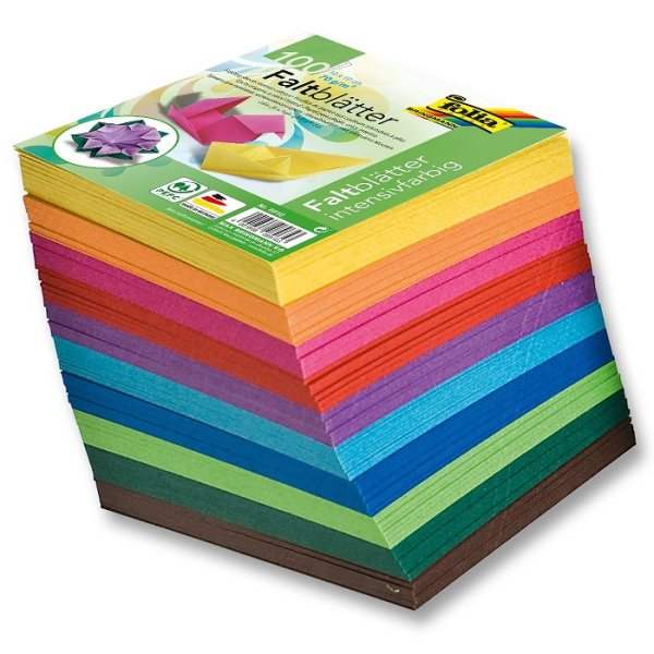 Folia Origami papier Mix, 100 ks