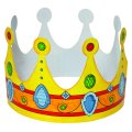 Folia Papierové kráľovské korunky, 6 ks