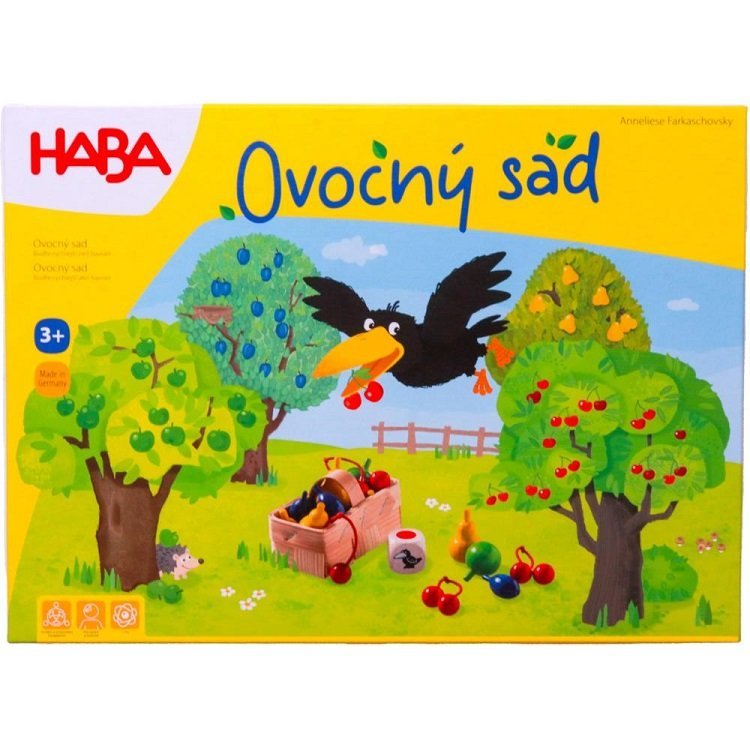HABA Spoločenská hra Ovocný sad 3+