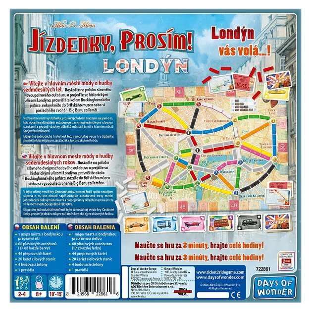 Jízdenky, prosím! Londýn