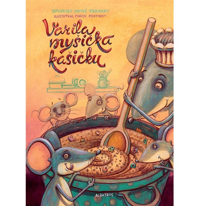 Varila myšička kašičku