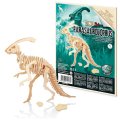 Buki Drevená 3D stavebnica dinosaura, rôzne modely