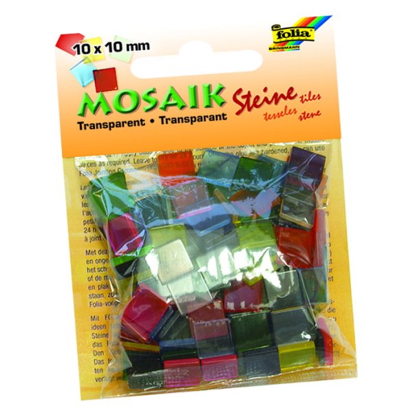Folia Mozaikové kamienky transparentné