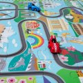 Melissa & Doug MAXI puzzle Cesta okolo sveta + 2 autíčka