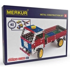 Merkur 004 stavebnica, Big set 609 ks, 40 modelov