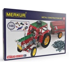 Merkur 006 stavebnica, 957 ks, 100 modelov