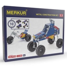 Merkur 1.1 Stavebnica vozidiel, 256 ks, 10 modelov