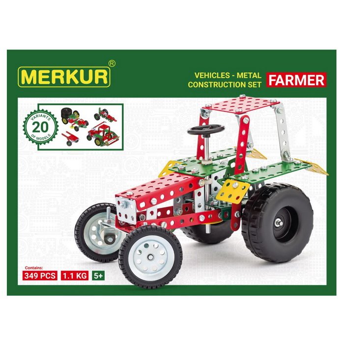 Merkur Farmer set, 349 ks, 20 modelov