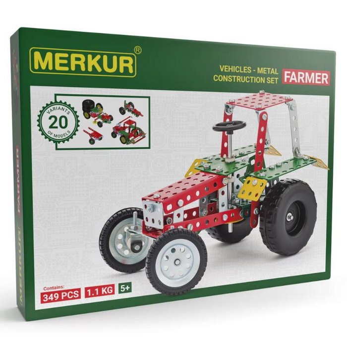Merkur Farmer set, 349 ks, 20 modelov