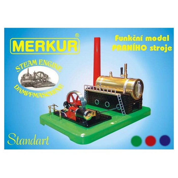 Merkur Parný stroj - funkčný model