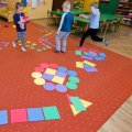 Školská pohybová sada Geometrické tvary, 40 ks