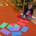 Školská pohybová sada Geometrické tvary, 40 ks