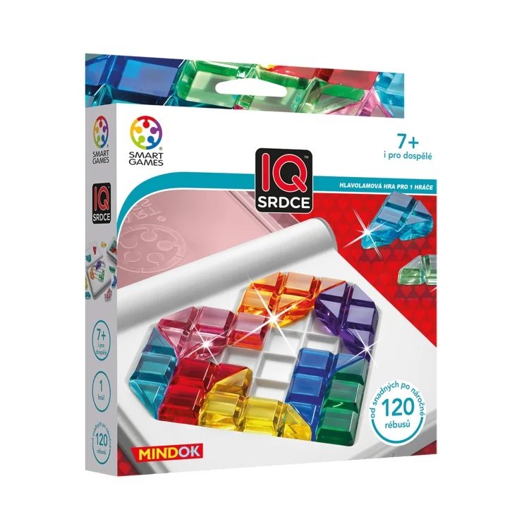 Smart Games IQ Srdce, 120 rébusov