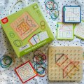 Tooky Toy Geoboard Obrázky z gumičiek