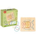 Tooky Toy Geoboard Obrázky z gumičiek