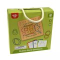 Tooky Toy Geoboard Obrázky z gumičiek