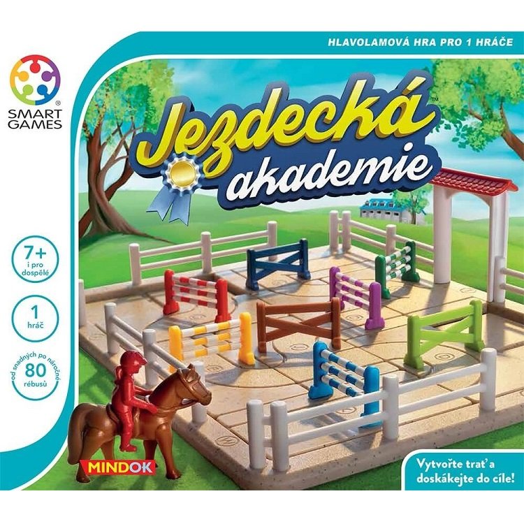 Smart Games Jazdecká akadémia, 80 rébusov