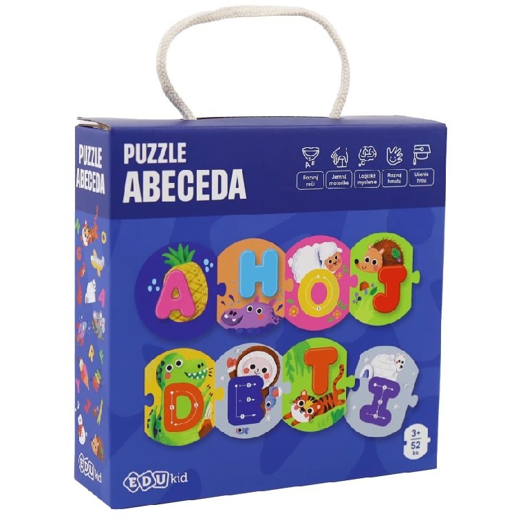 Tooky Toy Puzzle Abeceda SK, 26 dielikov