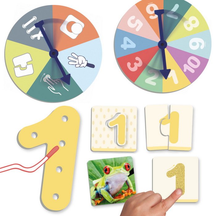 Akros Číselná výzva od 1 do 10