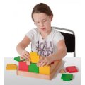 Školské drevené geometrické puzzle Vario