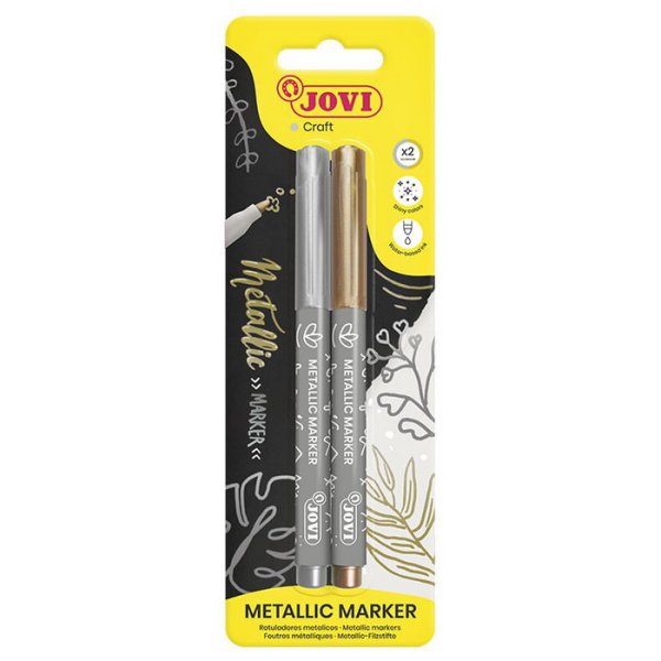 Jovi Decor fixky Metalic, 2 ks