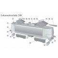 Vystrihovačka elektrické lokomotívy, 3 modely