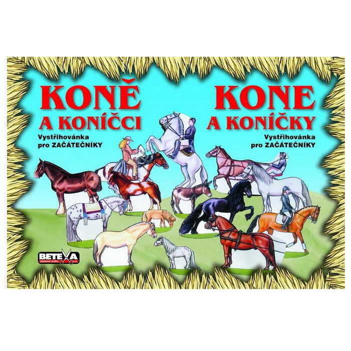Vystrihovačka Kone a koníčky