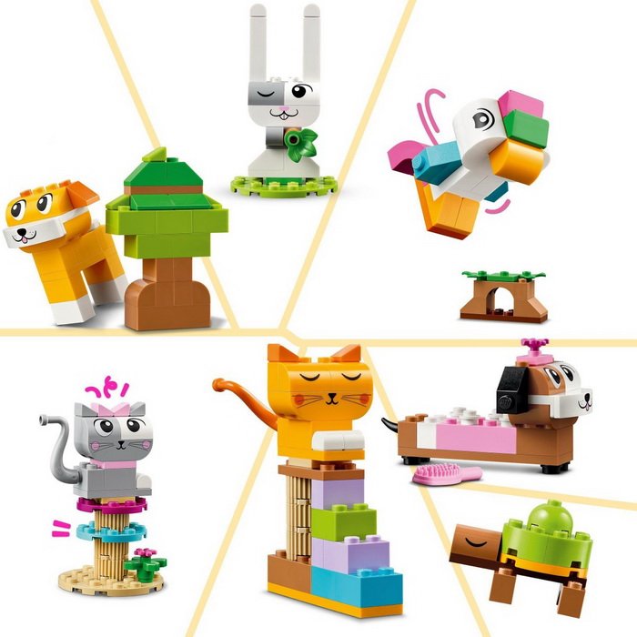 Lego Classic 11034 Tvorivé domáce zvieratká, 450 ks