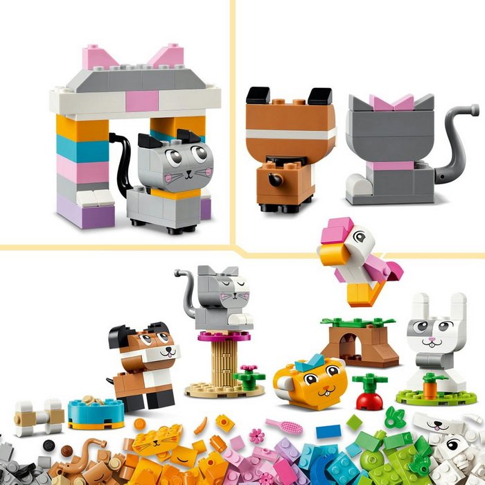 Lego Classic 11034 Tvorivé domáce zvieratká, 450 ks