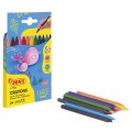Jovi Plasticolor - dlhé pastelky šesťhranné 12 ks